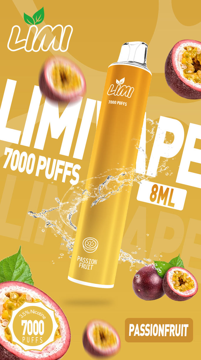 【LIMI 7000口拋棄式】一次性霧化棒 可充電電子煙 大容量霧化器 暢享長效口感