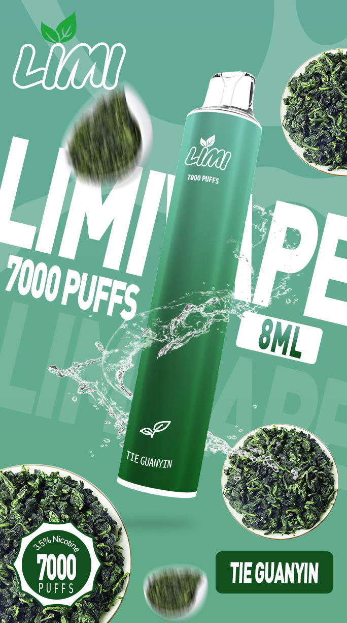 【LIMI 7000口拋棄式】一次性霧化棒 可充電電子煙 大容量霧化器 暢享長效口感