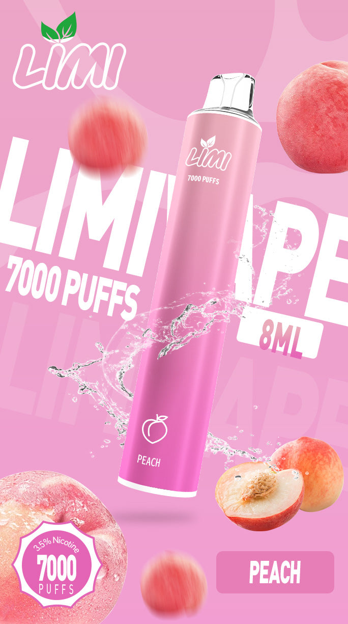【LIMI 7000口拋棄式】一次性霧化棒 可充電電子煙 大容量霧化器 暢享長效口感