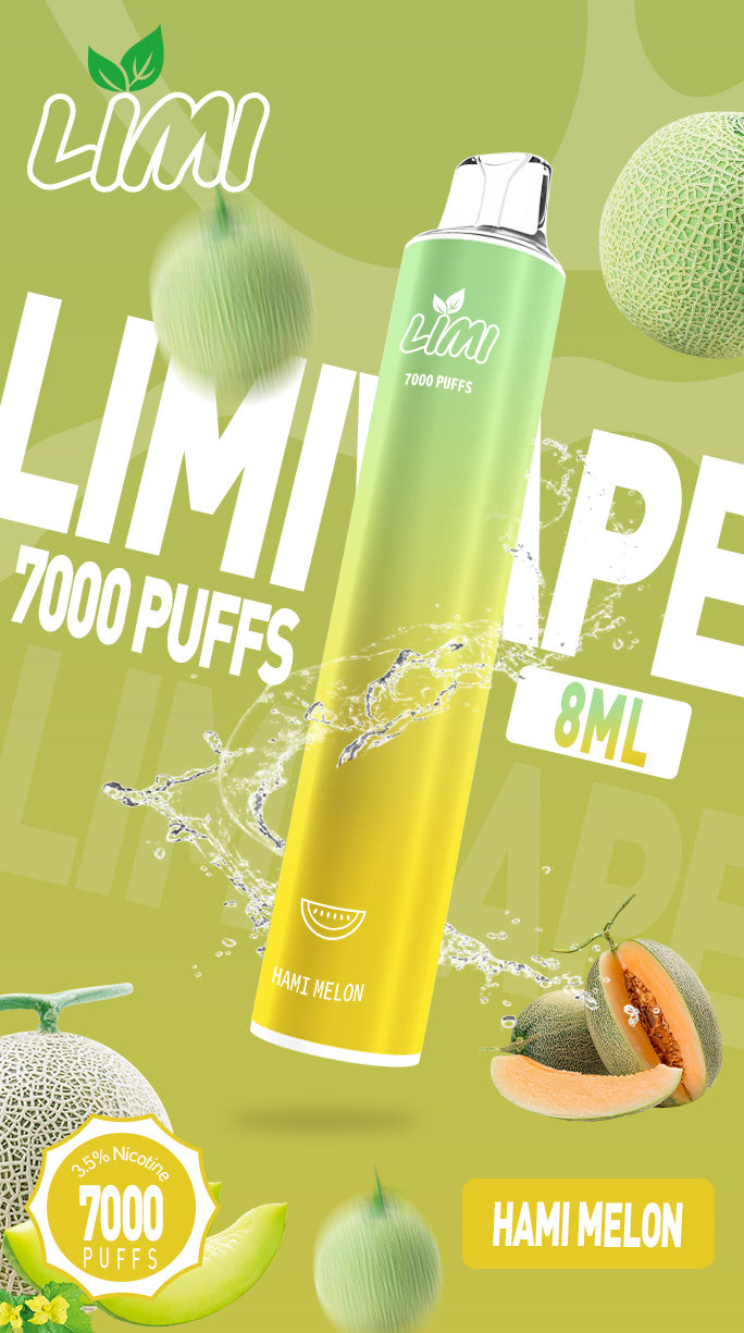 【LIMI 7000口拋棄式】一次性霧化棒 可充電電子煙 大容量霧化器 暢享長效口感