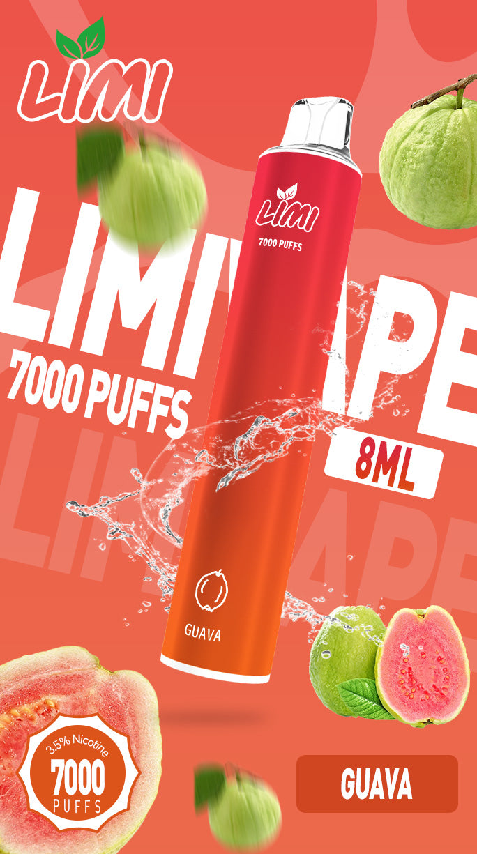【LIMI 7000口拋棄式】一次性霧化棒 可充電電子煙 大容量霧化器 暢享長效口感