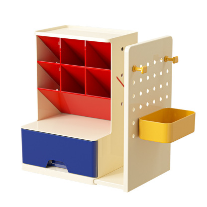 Large Capacity Student Desk Pen Holder