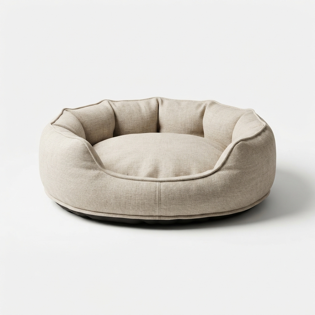 Vintage Paws Canvas Pet Bed Small