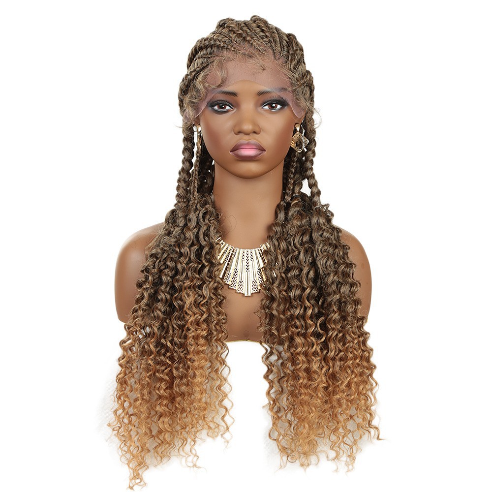 Lace-Front Braided Wig — African-Style Dreadlock Wig