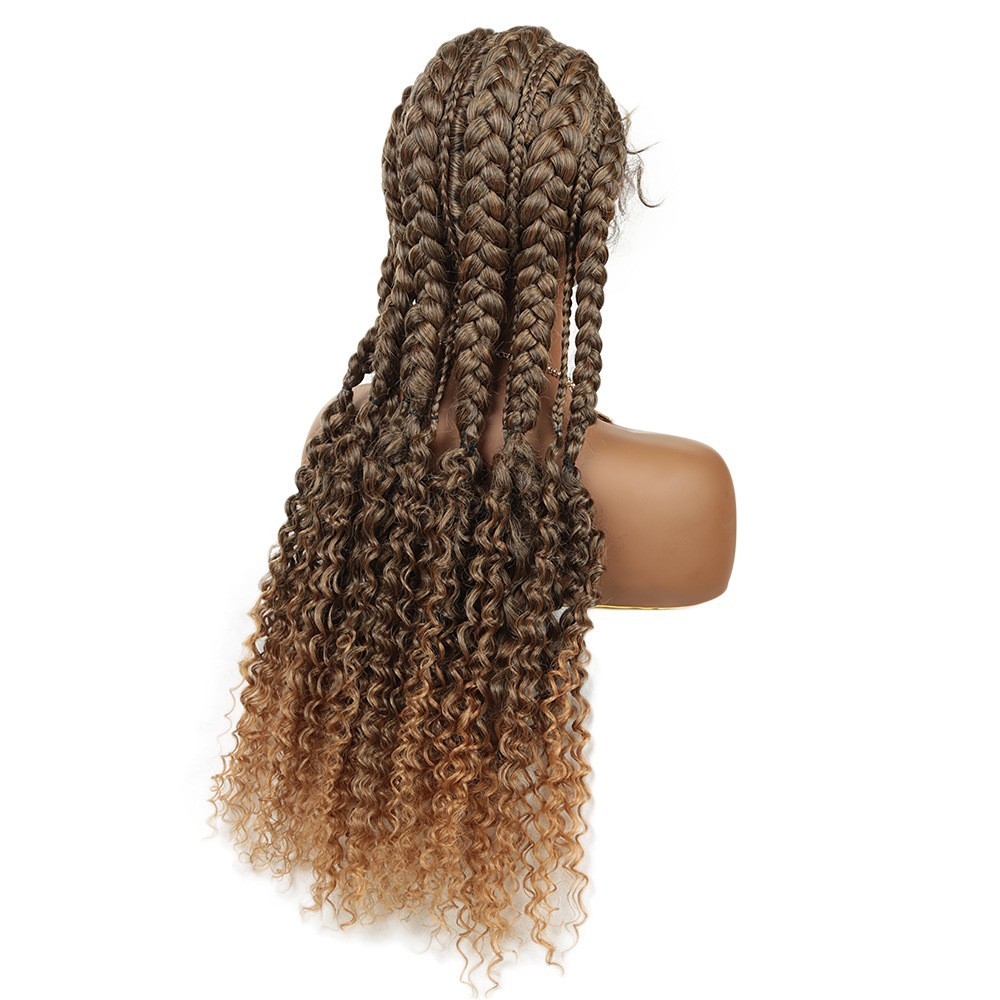 Lace-Front Braided Wig — African-Style Dreadlock Wig