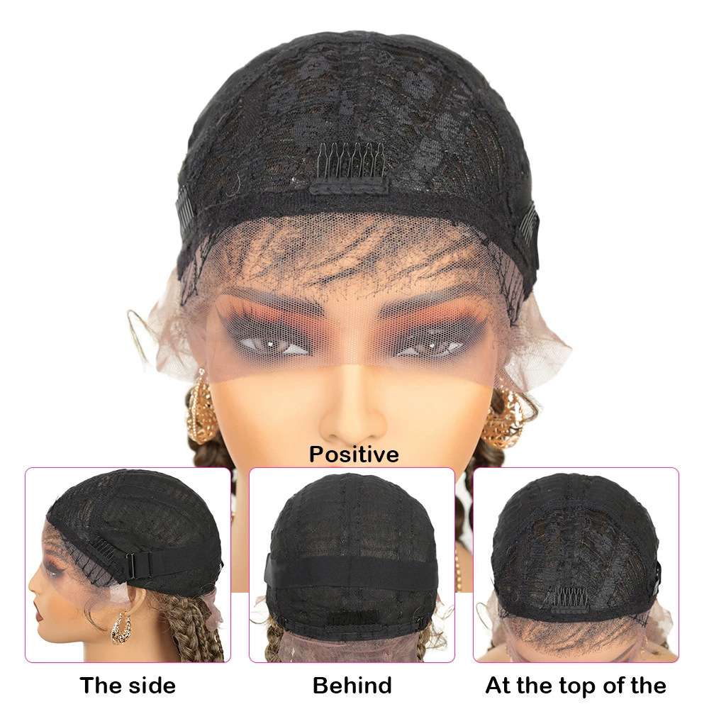 Lace-Front Braided Wig — African-Style Dreadlock Wig