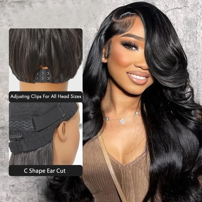 [New Arrival]200% Density Ombre Brown Loose Wave Glueless 13x6 HD Lace Front Wig Human Hair Pre-Cut Lace Flexi-Fit Drawstring Cap Limited Time Offer TikTok Exclusive #luvmenewarrivals