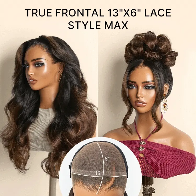 [New Arrival]200% Density Ombre Brown Loose Wave Glueless 13x6 HD Lace Front Wig Human Hair Pre-Cut Lace Flexi-Fit Drawstring Cap Limited Time Offer TikTok Exclusive #luvmenewarrivals