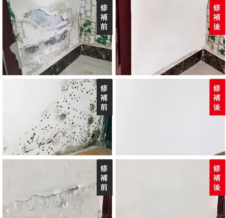 防水防黴抗鹼抗裂補牆膏