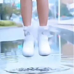 卡扣軟矽膠雨鞋套