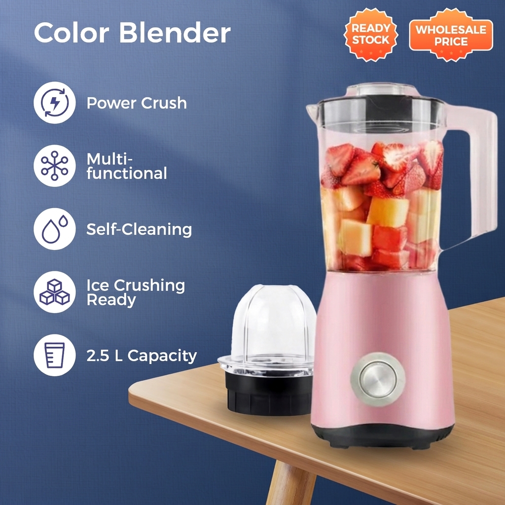 Multifunctional Blender-1.5L Pink
