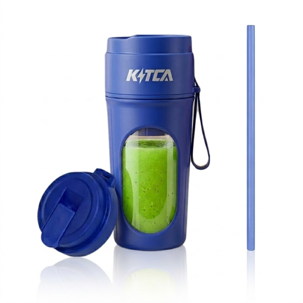 Electric Juicer-450ml Blue