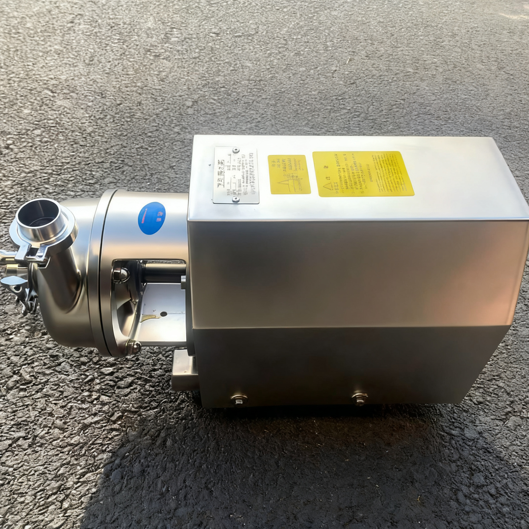 Horizontal Small SS304 Sanitary Centrifugal Pump, Acid & Alkali Resistant Chemical Transfer Pump