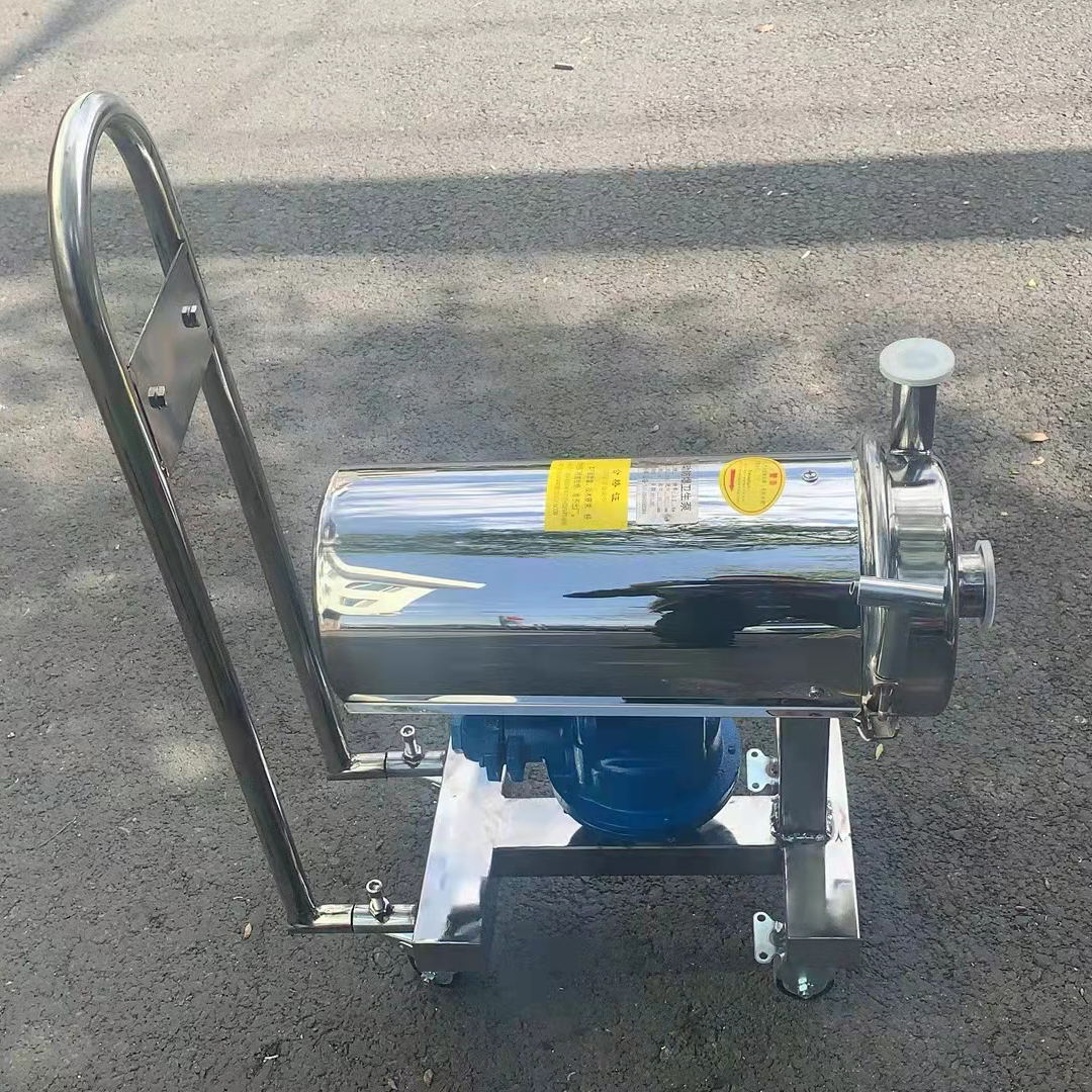 SS304 Sanitary Centrifugal Pump for Beverage, Milk, Wine & Soymilk Transfer