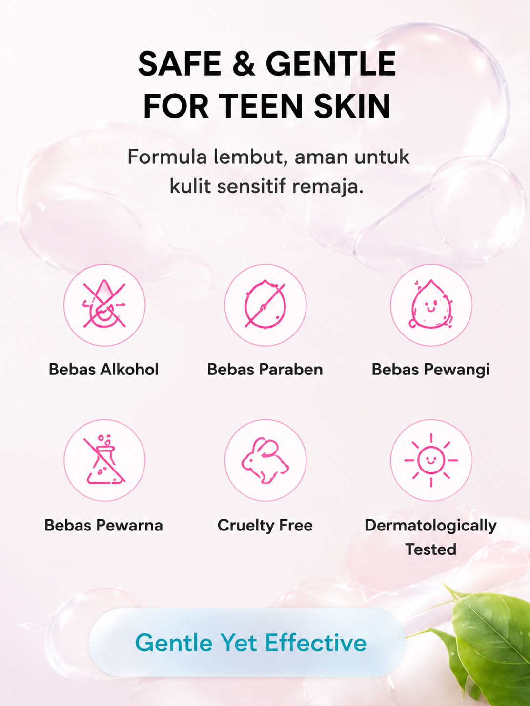 Kormesic Youth Sunscreen SPF50 PA+++ | Tabir Surya Halal untuk Remaja,Ringan & Cepat Meresap Sunblock Mencerahkan Melindungi UV ,Tanpa White Cast