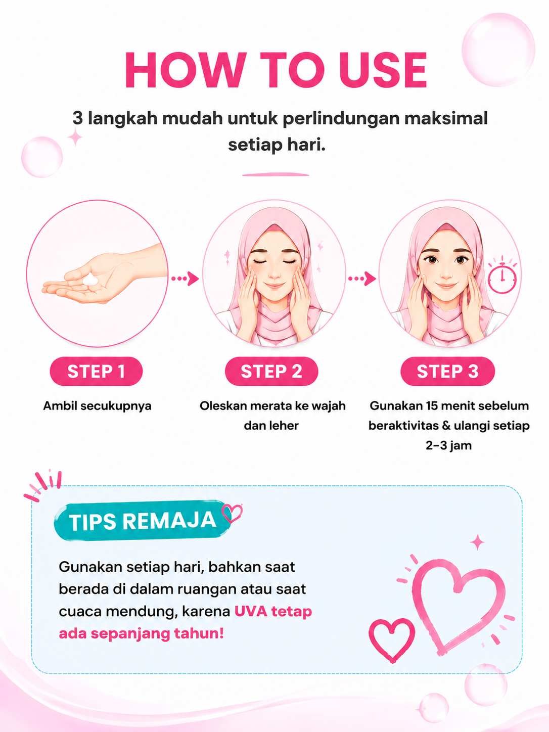 Kormesic Youth Sunscreen SPF50 PA+++ | Tabir Surya Halal untuk Remaja,Ringan & Cepat Meresap Sunblock Mencerahkan Melindungi UV ,Tanpa White Cast