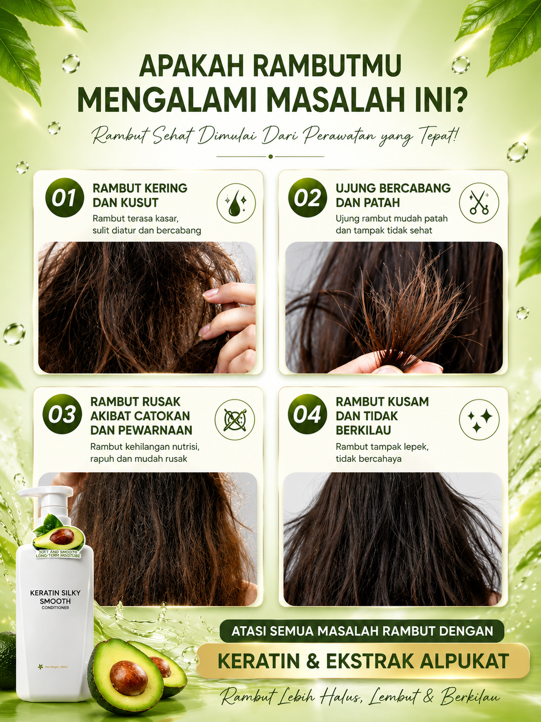 Bymon Tila Keratin Silky Smooth Conditioner 300mL