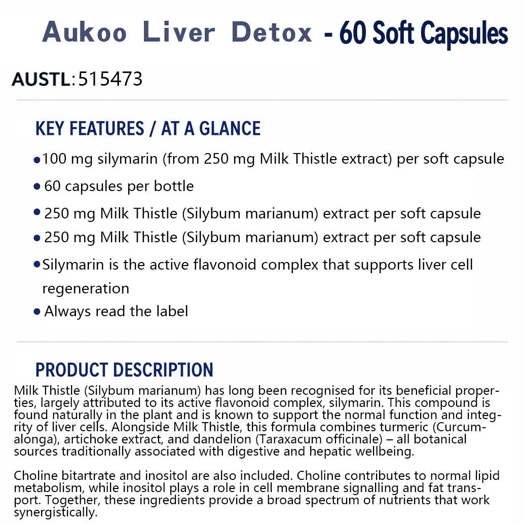 AUKOO Liver Detox Support Formula
