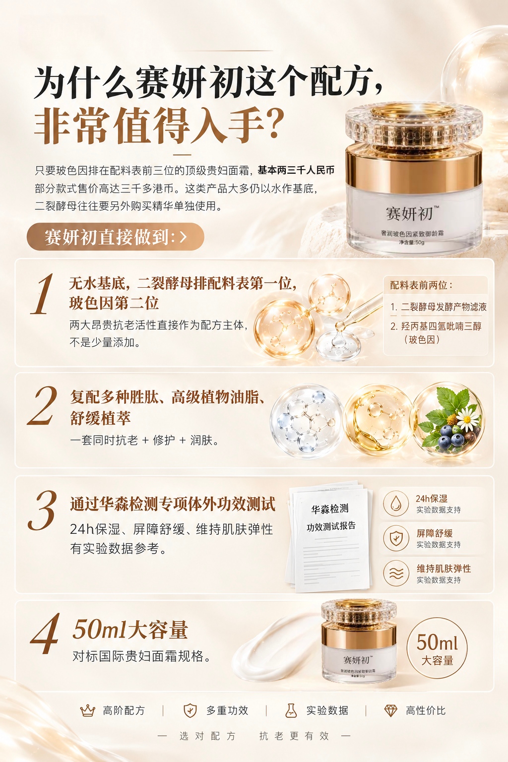 賽妍初·奢潤玻色因緊致御齡霜