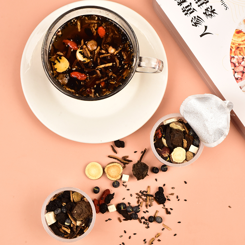人參黃精桑葚茶 Ginseng Polygonatum Mulberry Tea