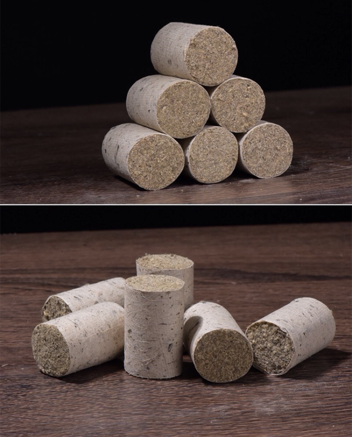 野生石磨3年陳艾柱 Wild-Grown Hand-Stone-Ground 3-Year Aged Moxa Cones