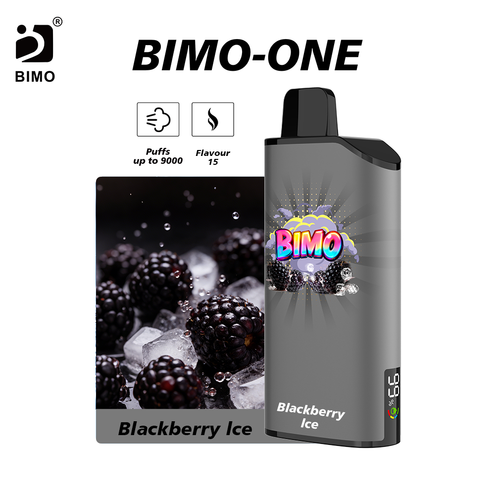 BIMO ONE 9000 Puffs –15 flavors to choose from，Shipped from local warehouse