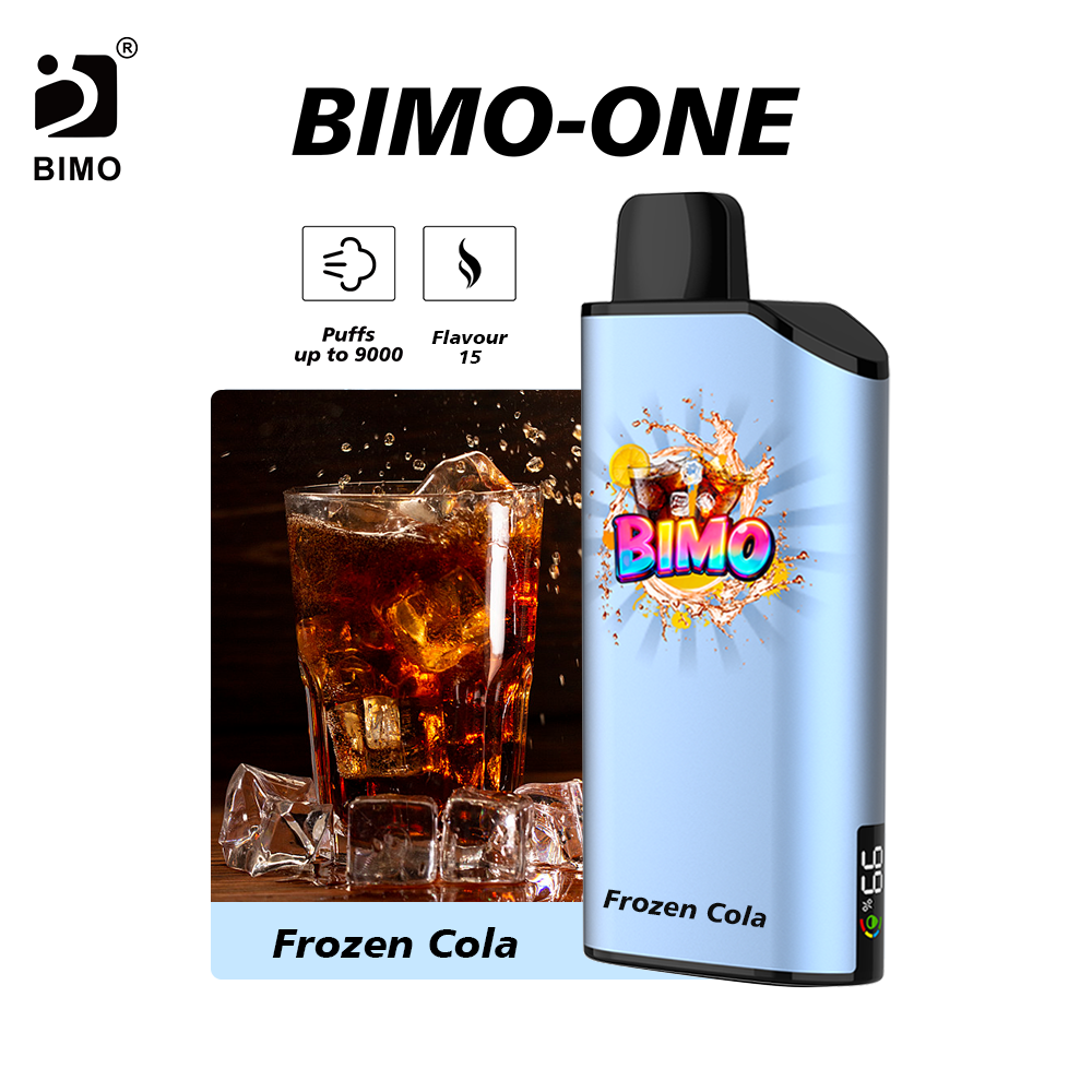 BIMO ONE 9000 Puffs –15 flavors to choose from，Shipped from local warehouse
