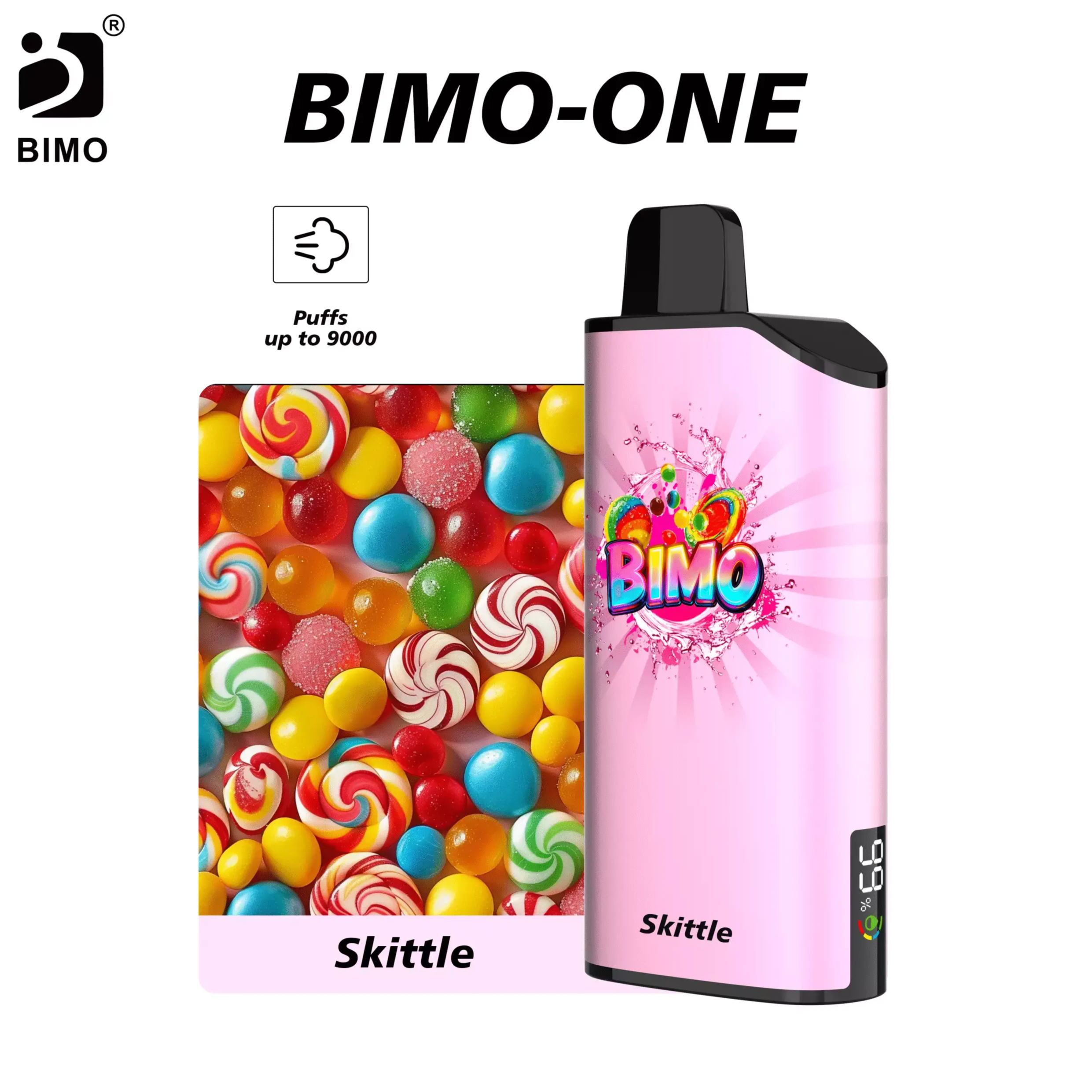 BIMO ONE 9000 Puffs – Skittle