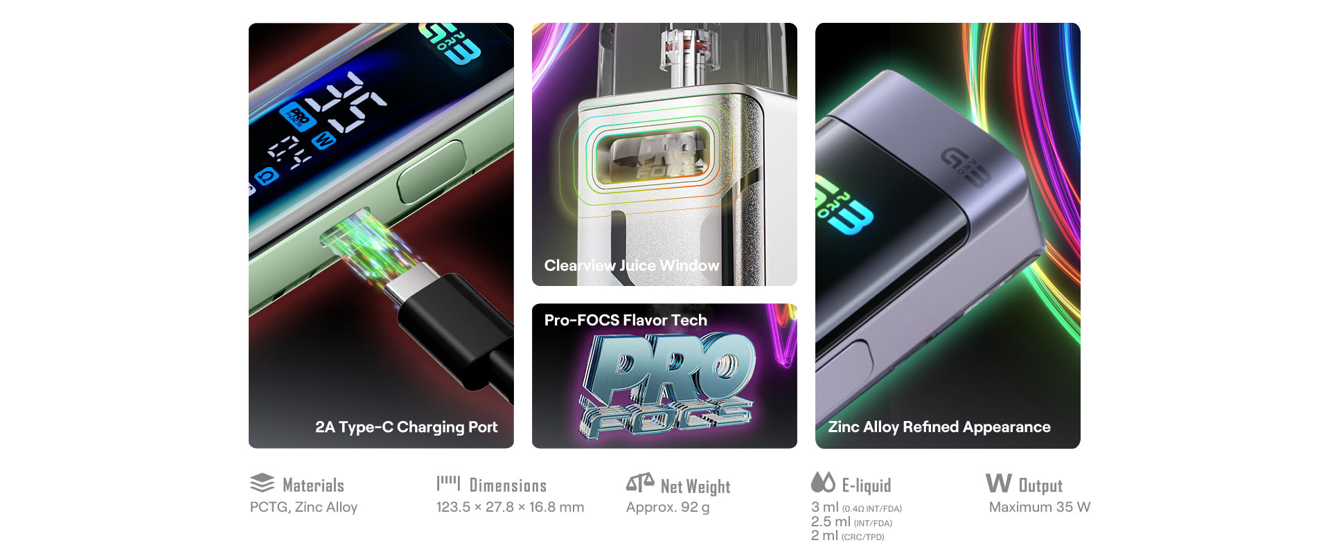 UWELL CALIBURN G3 PRO Pod System 35W UAE Ras Al Khaimah