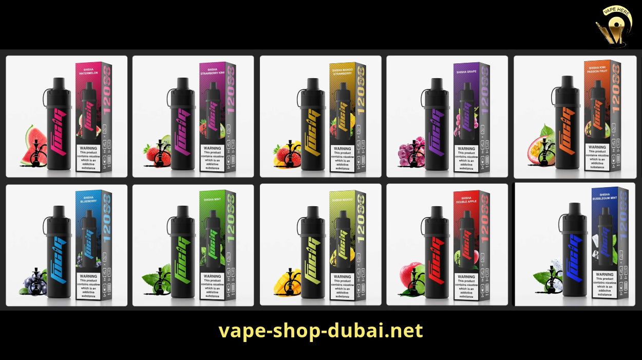 FUCIG SHISHA C12000 flavors