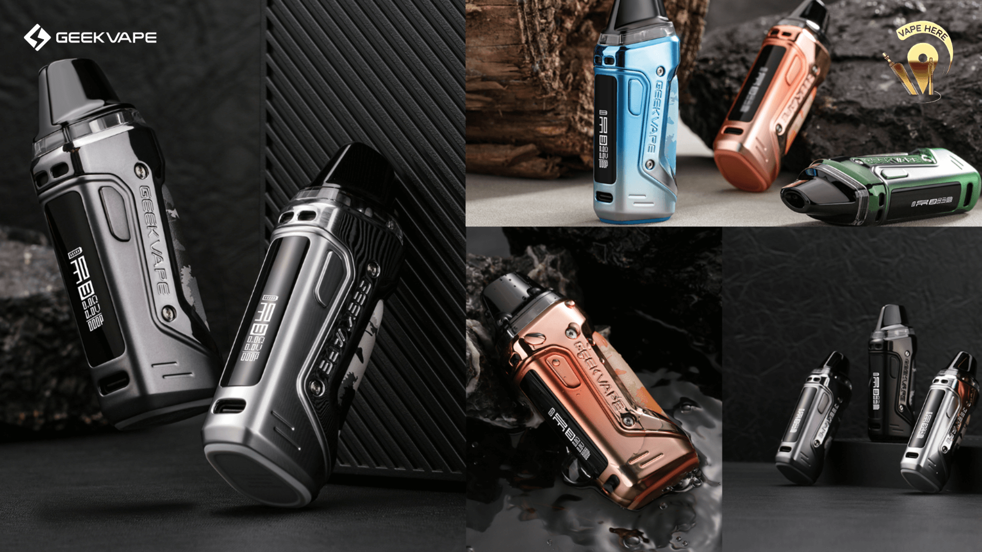 GEEKVAPE AN 2 (Aegis Nano 2) KIT 1100mAh 30W UAE Abu Dhabi
