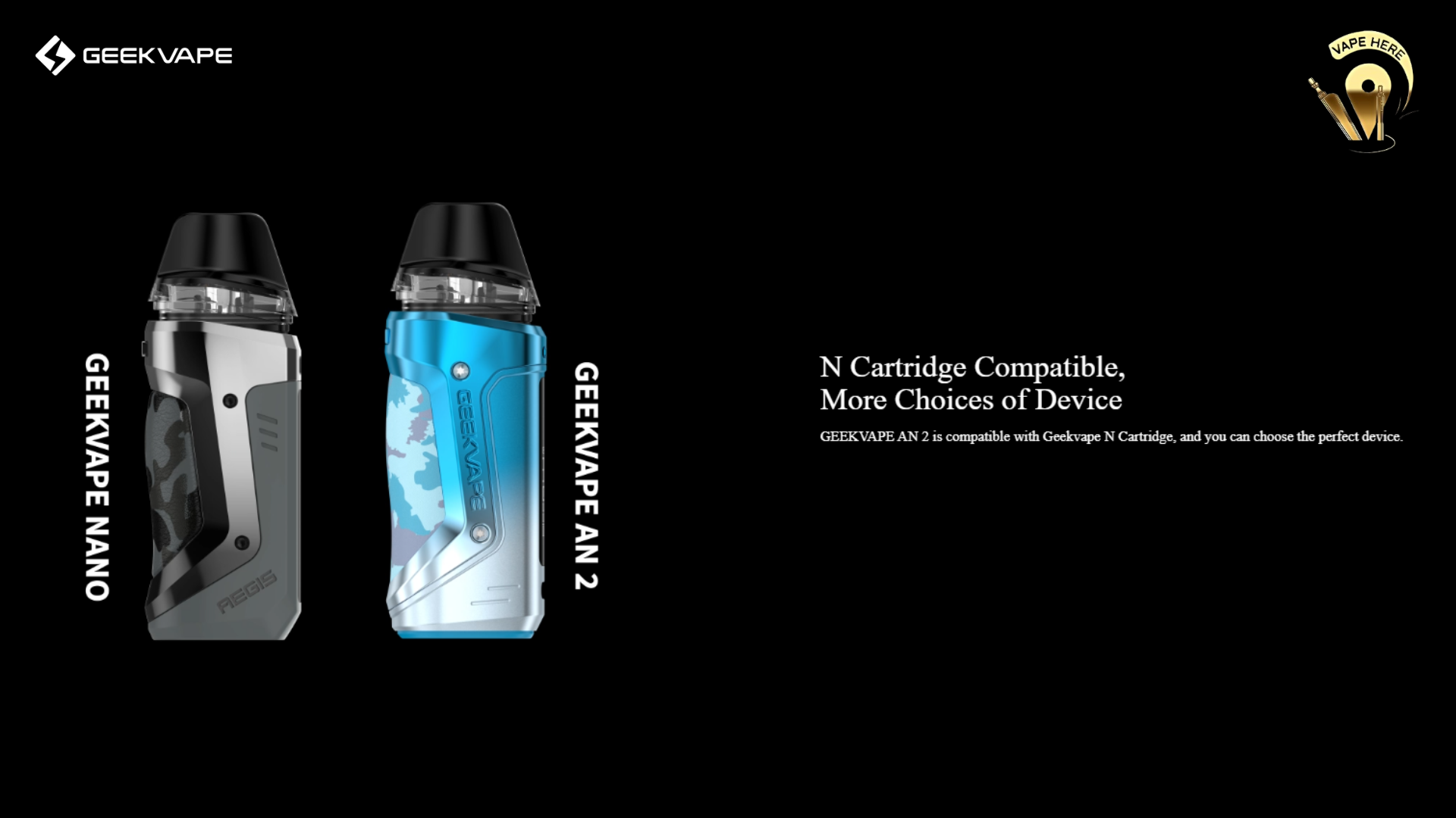 GEEKVAPE AN 2 (Aegis Nano 2) KIT 1100mAh 30W UAE Al Ain