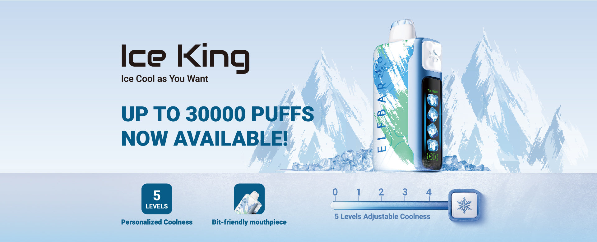 ELF BAR Ice King  Disposable Vape UAE Duabi