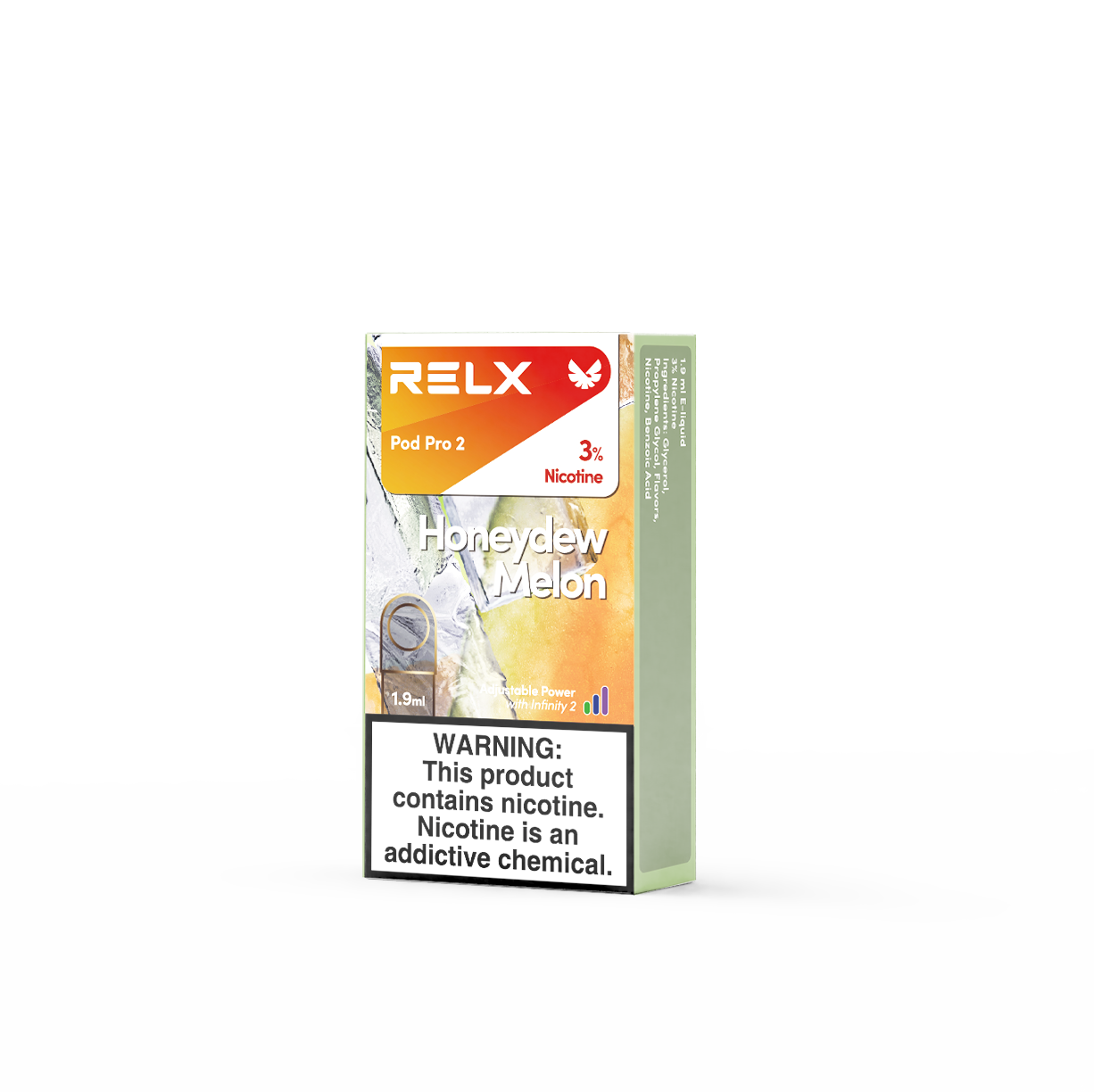 RELX Pod Pro 2-1 Pod Pack-Honeydew Melon-30mg
