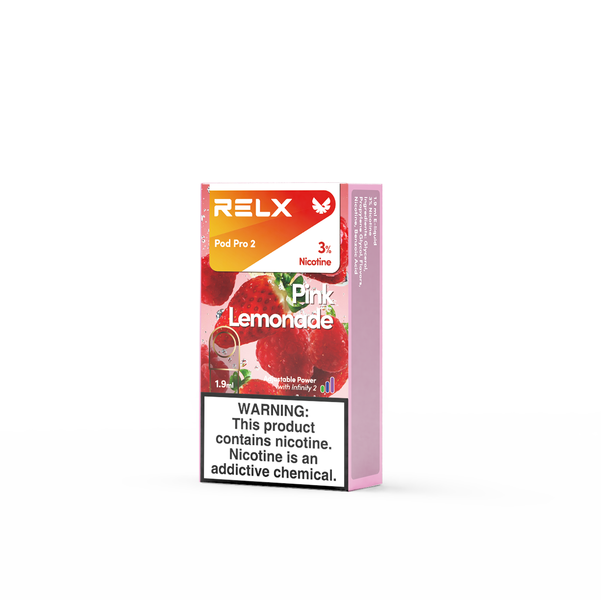 RELX Pod Pro 2-1 Pod Pack-Pink Lemonade-30mg