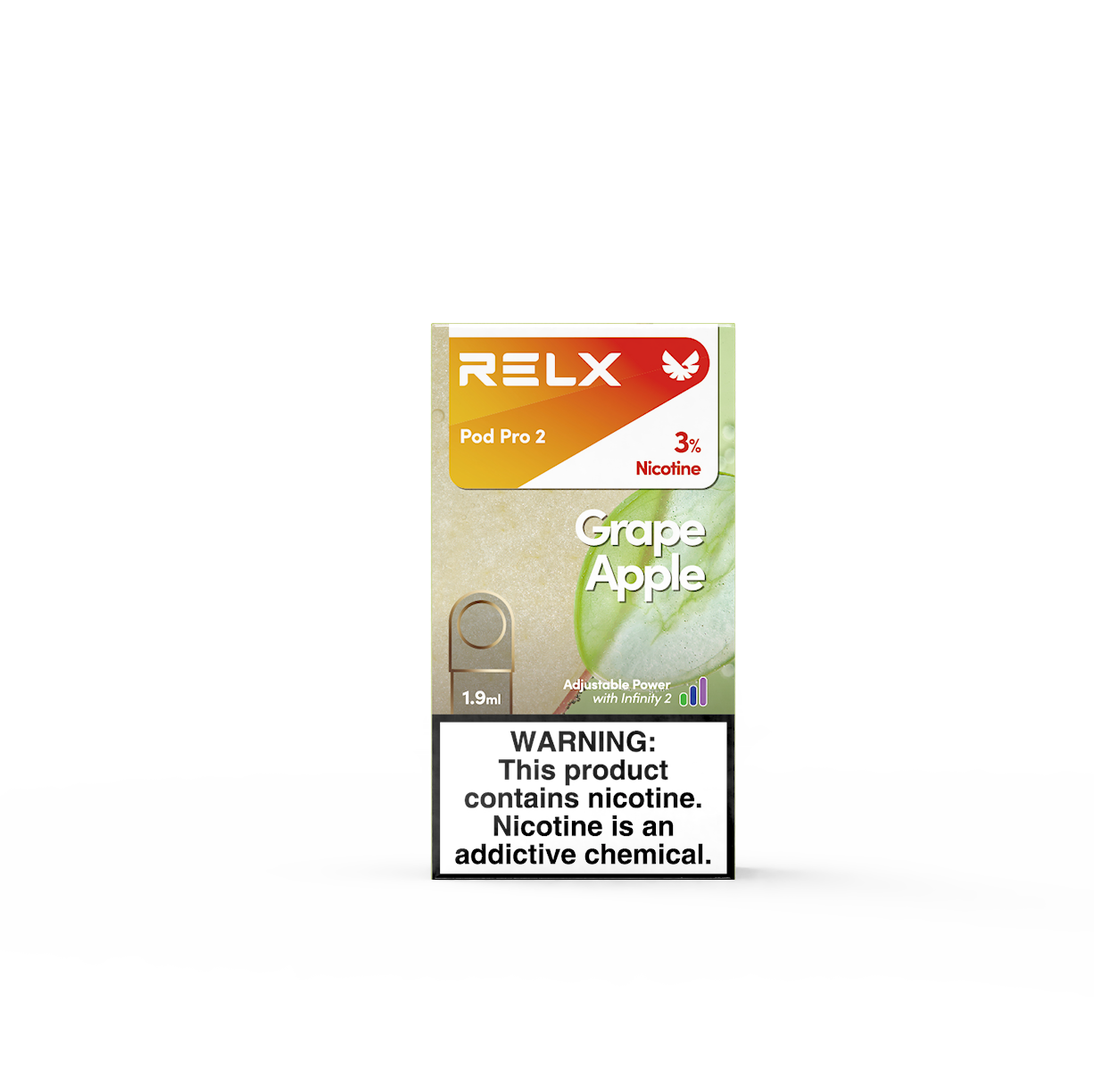 RELX Pod Pro 2-1 Pod Pack-Grape Apple-30mg