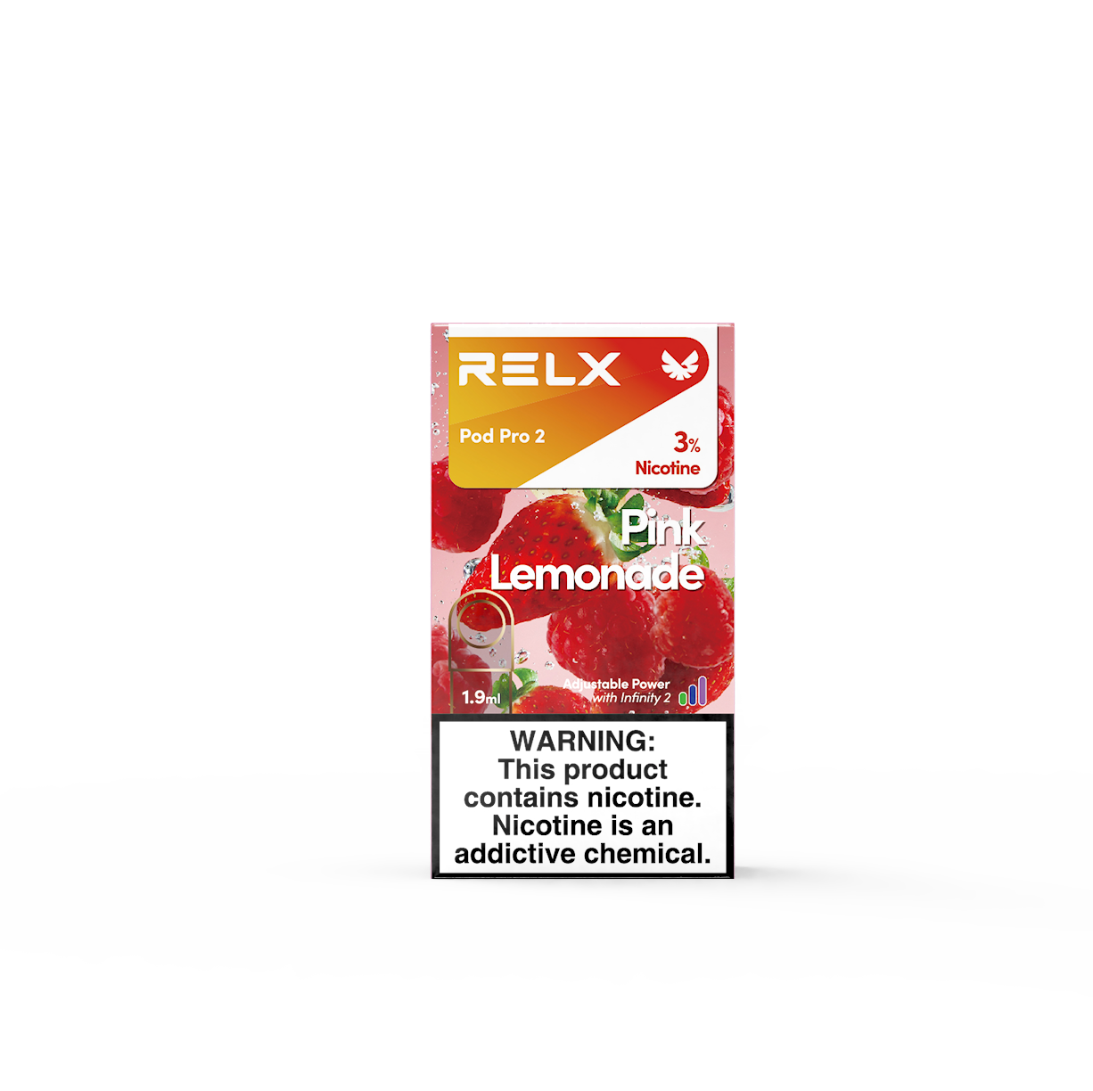RELX Pod Pro 2-1 Pod Pack-Pink Lemonade-30mg