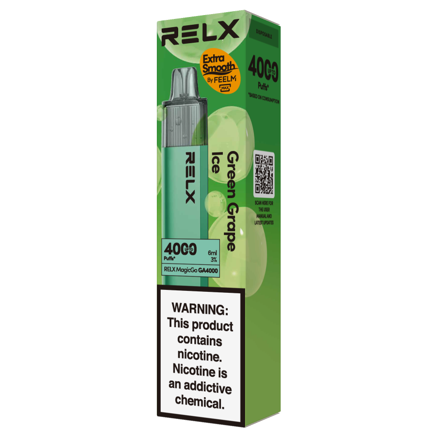 RELX-MagicGo GA4000 (GA06b)-1 Device-Green Grape Ice-STD