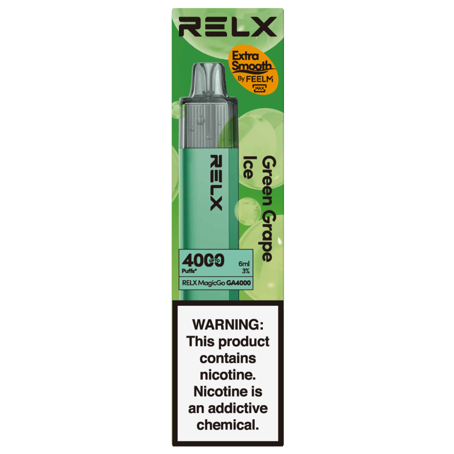 RELX-MagicGo GA4000 (GA06b)-1 Device-Green Grape Ice-STD