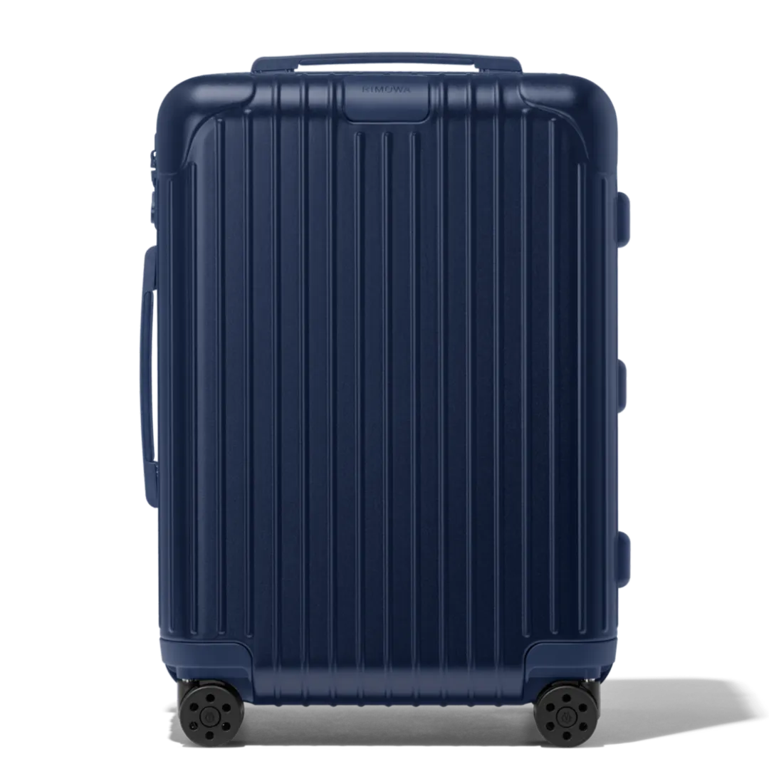リモワ「Essential キャビン」マットブルー、3～4日の旅に選ぶ軽量スーツケース