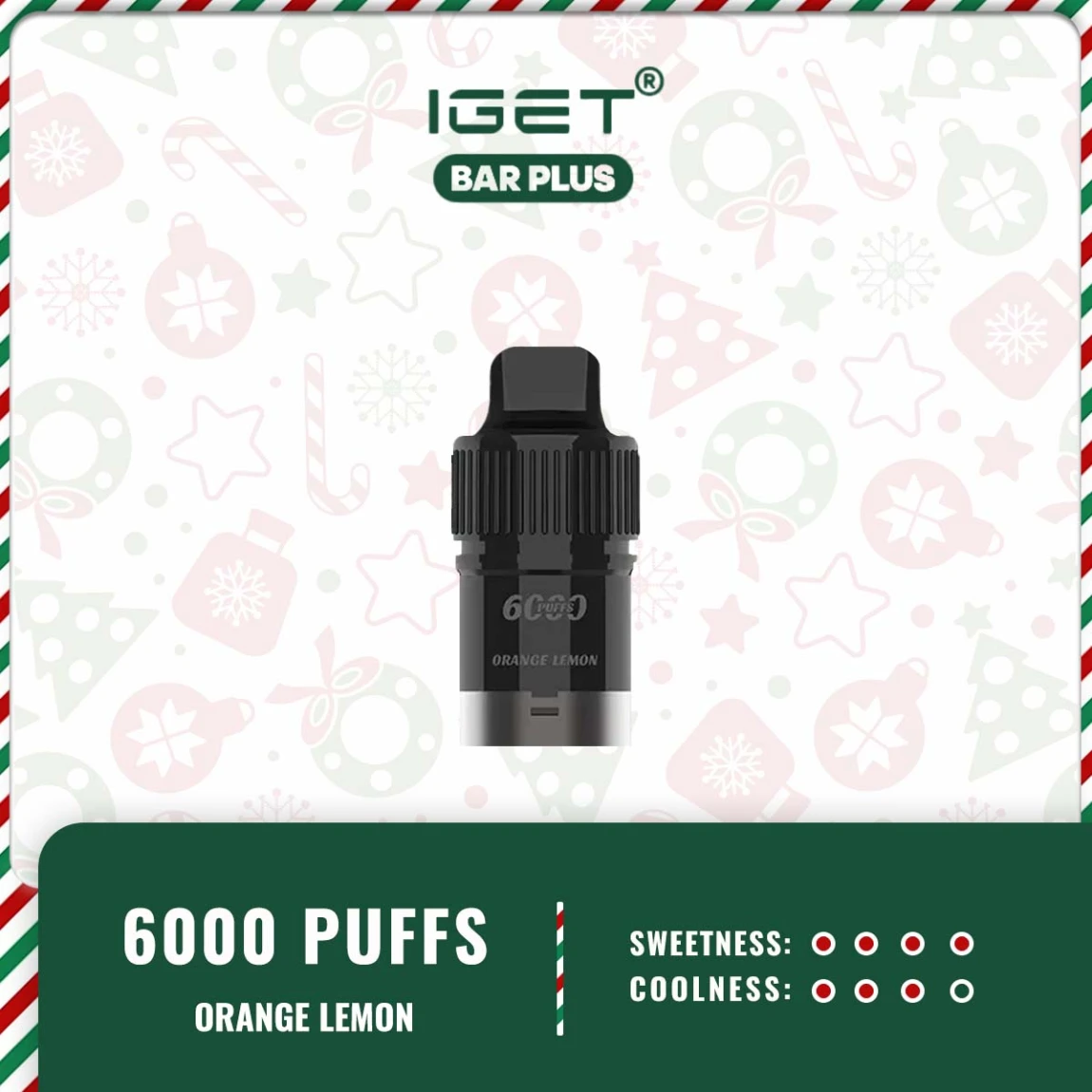 Iget Bar Plus Pod – Orange Lemon Ice