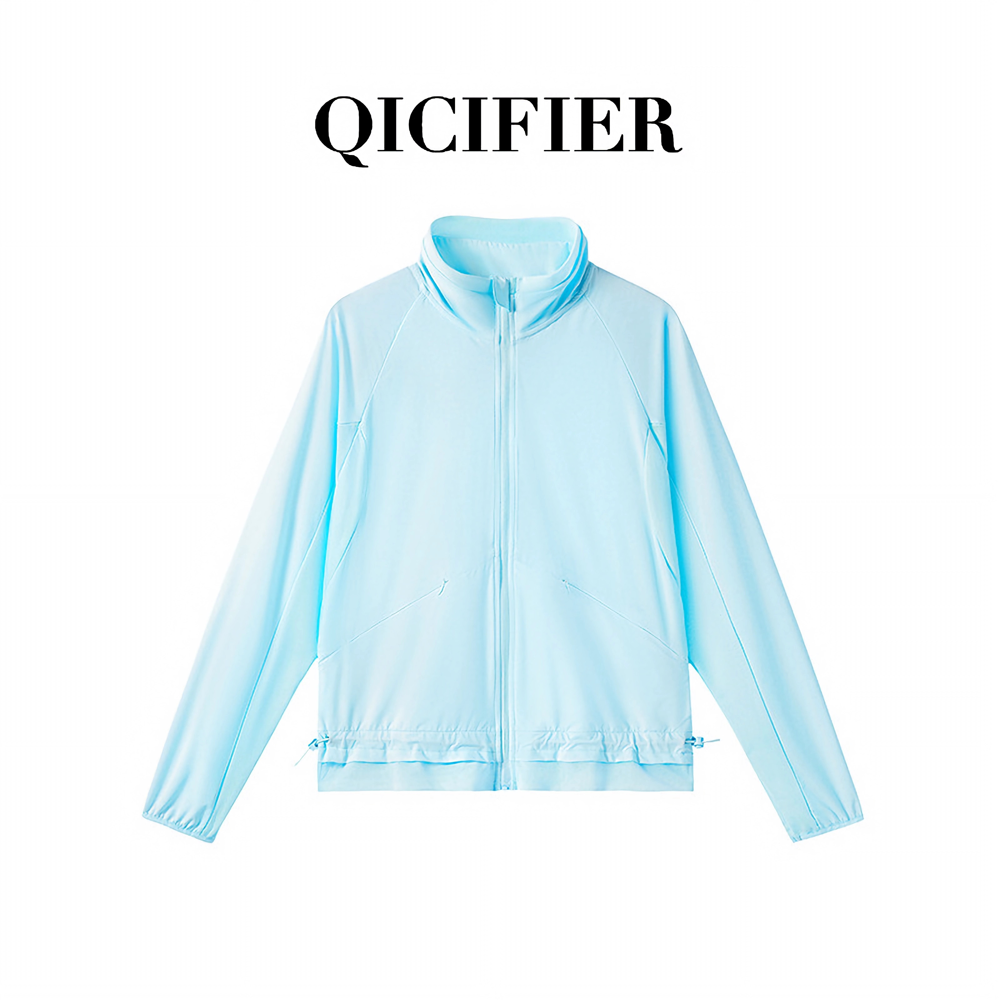 QCFE 短款拉链轻薄运动外套 T2962YF（3色可选） 商品图 2