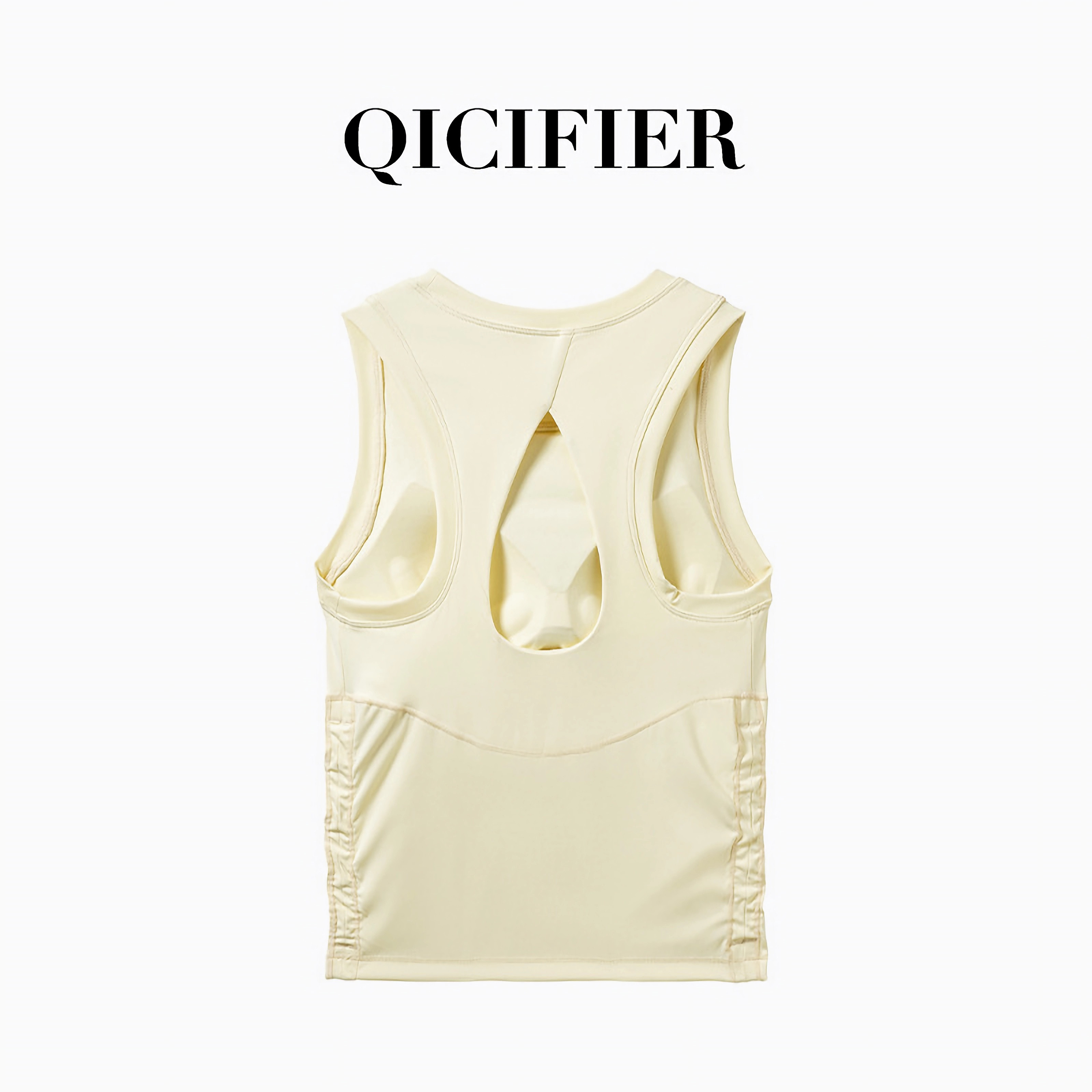 QCFE 圆领宽肩塑形运动背心 T2873WX（3色可选） 商品图 12