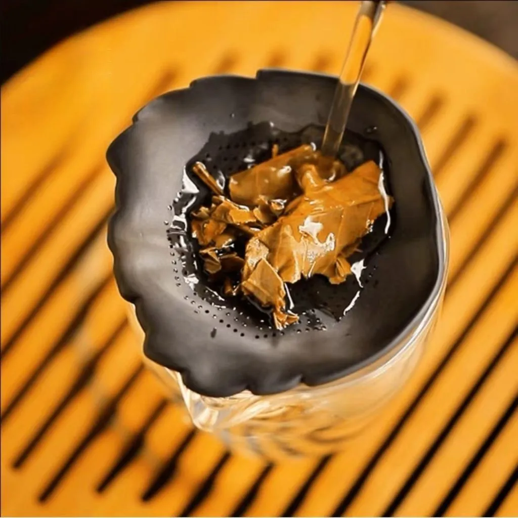 紫陶螃蟹過濾蓋置茶寵