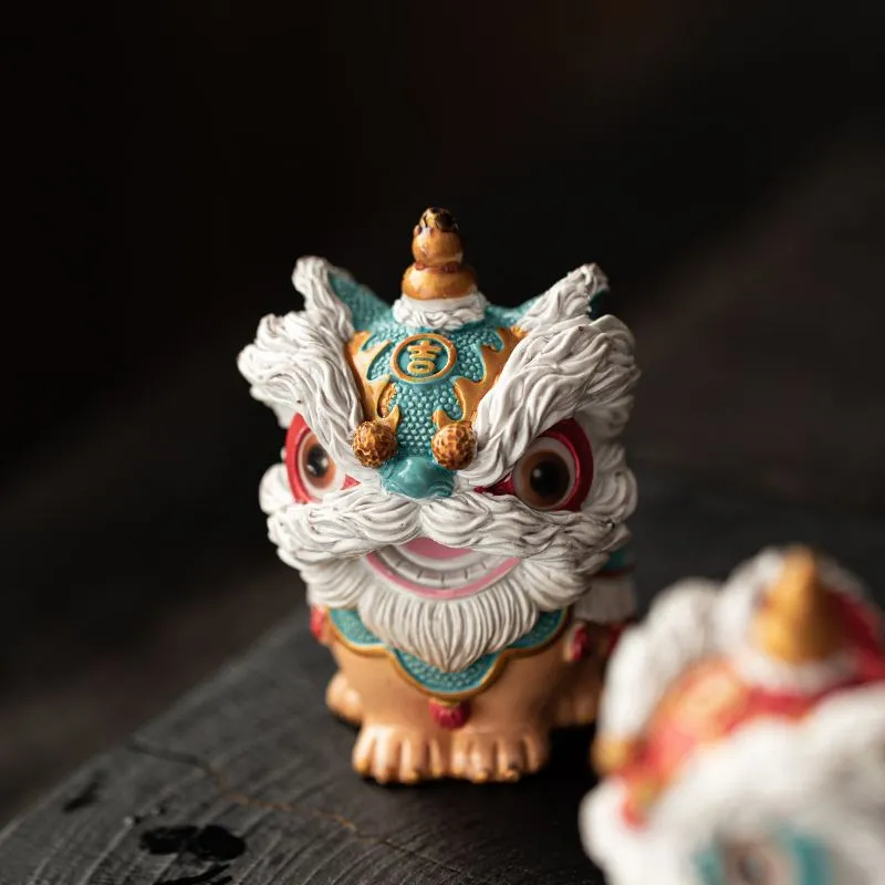 變色招財醒獅茶寵
