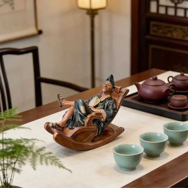 擺件雕塑濟公茶寵