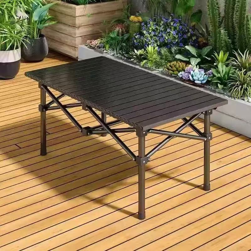 Outdoor Foldable Camping BBQ Table
