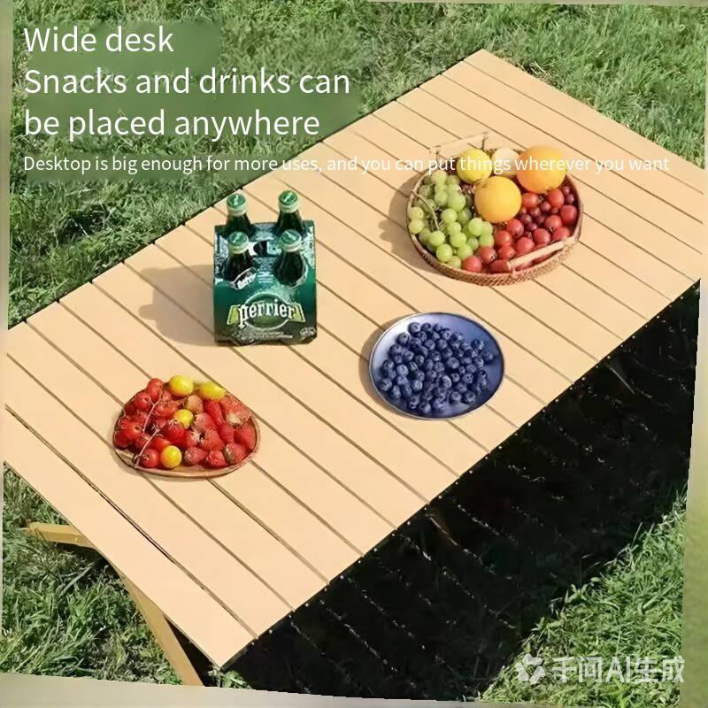 Outdoor Foldable Camping BBQ Table