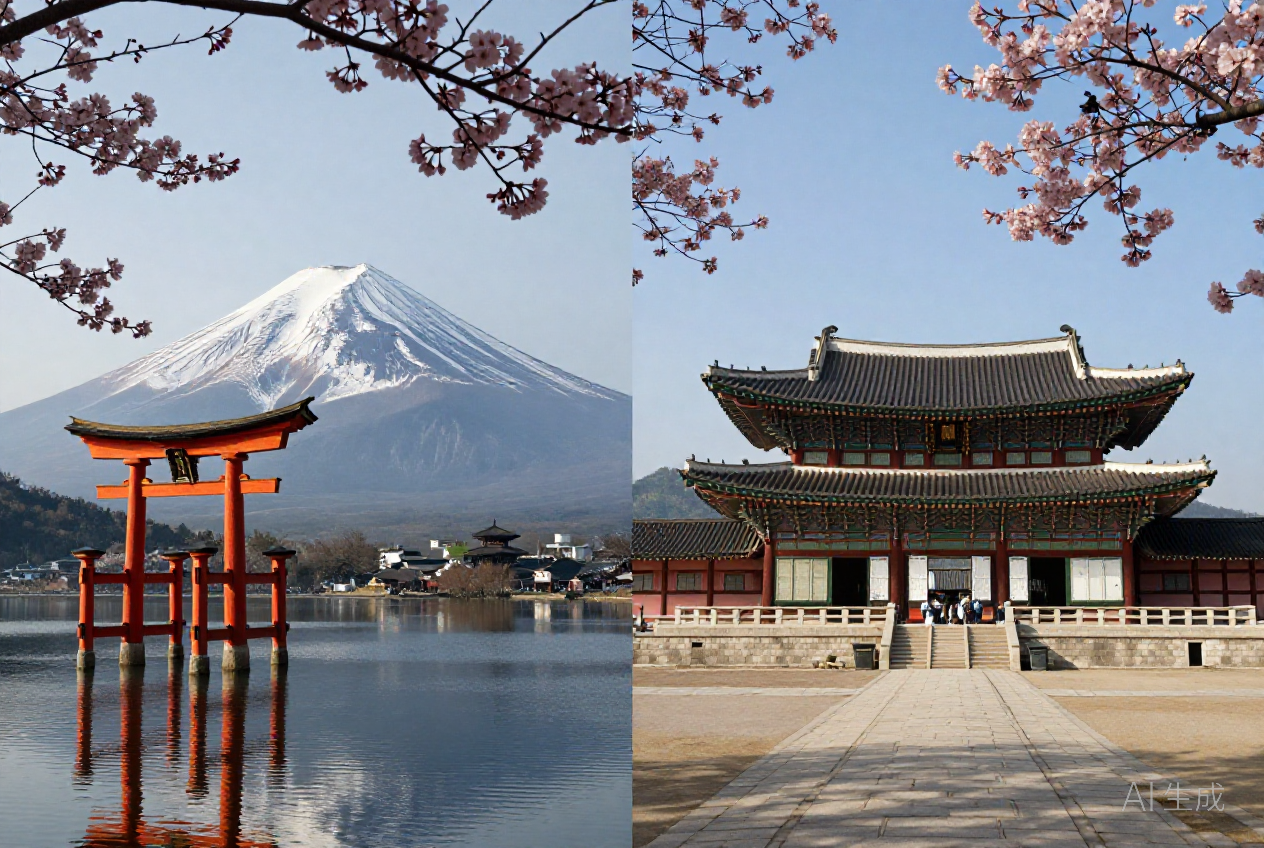 Japan & South Korea travel eSIM data plan