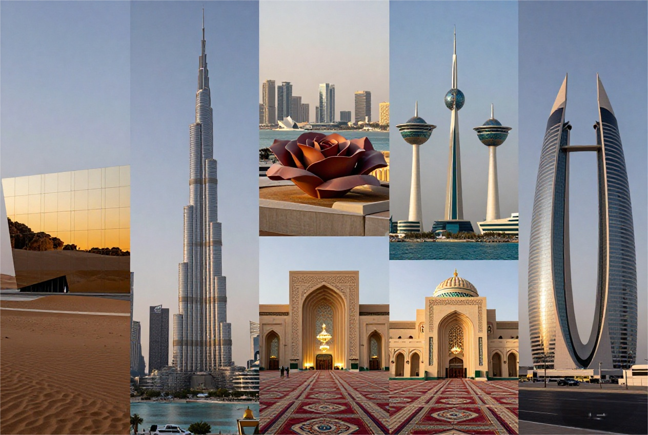 Middle East travel eSIM data plan for 6 destinations